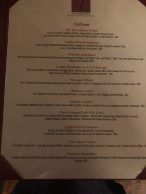Menu photo 3 Square Root Brevard, NC
