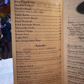 Mystic Pizza - Menu December 2025 - Pizza Near Me - Mystic, Connecticut