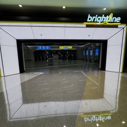 Exterior photo of Brightline Aventura Station - Miami, Florida Exterior photo of Brightline Aventura Station - Miami, Florida