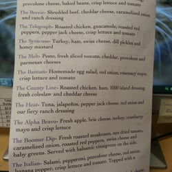 The Press Cafe & Bistro - Menu1