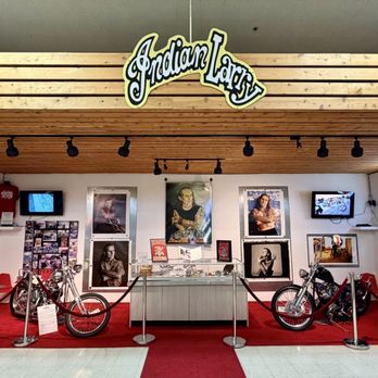 Motorcyclepedia - Tribute to Indian Larry - Museums Near Me - Newburgh, New York