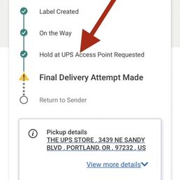 Not very helpful that package gets returned after asking it be held. Not very helpful that package gets returned after asking it be held.