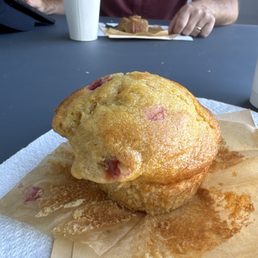 Cranberry orange muffin