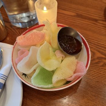 Fish Cheeks - shrimp chips - Seafood Near Me - New York, New York