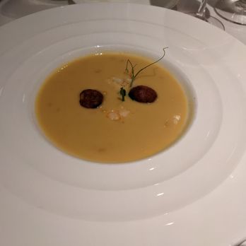 Le Papillon - Corn chowder - French Near Me - San Jose, California