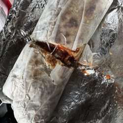 Brooklyn's Best Eats - Healthy Breakfast Burrito unwrapped