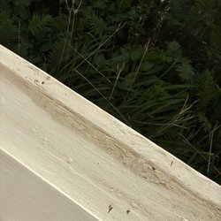 Smiling Windows - Exterior sill - not cleaned