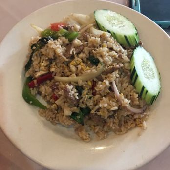 Thai Papaya Garden - Basil fried rice. Delicious - Thai Near Me - Euless, Texas