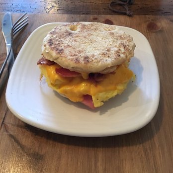 WPA Bakery - Egg, cheese English muffin, (made here), with ham & bacon. 2 die for - Bakeries Near Me - Richmond, Virginia