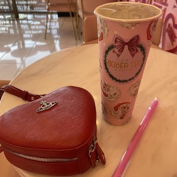 Bober Tea - Surprise Drink, very cute Santa Print on it for Xmas. Prize in the bottom, extra $3.95. I got the hello Kitty plush! - Bubble Tea Near Me - San Ramon, California Bober Tea - Surprise Drink, very cute Santa Print on it for Xmas. Prize in the bottom, extra $3.95. I got the hello Kitty plush! - Bubble Tea Near Me - San Ramon, California