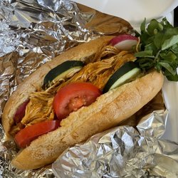 Un Rincon Centro Americano - Pan con pollo