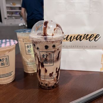 Greatea - Traditional milk tea, greatea, chocolate milk tea slush - Bubble Tea Near Me - Suwanee, Georgia