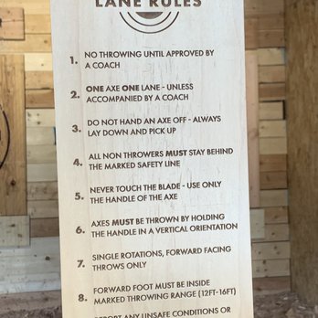 Blade & Timber Axe Throwing - Seattle - Lane Rules - Axe Throwing Near Me - Seattle, Washington Blade & Timber Axe Throwing - Seattle - Lane Rules - Axe Throwing Near Me - Seattle, Washington