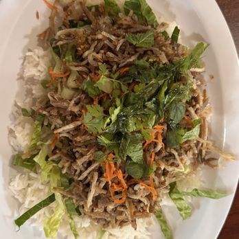 Rockin Roadrunner - Garlic pork - New American Near Me - Canyon Lake, Texas