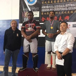 Lee Gar Lun Ving Tsun - First Place Full Contact Champion George Christian.