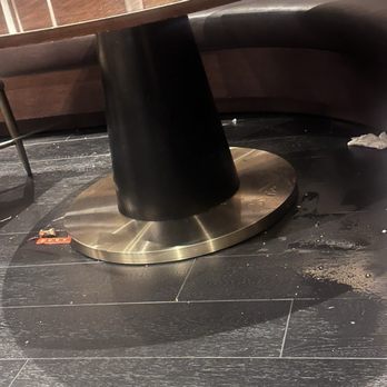 Golden Dragon - Food on the ground and wet spot that needed to be mopped. - Chinese Near Me - Mashantucket, Connecticut Golden Dragon - Food on the ground and wet spot that needed to be mopped. - Chinese Near Me - Mashantucket, Connecticut