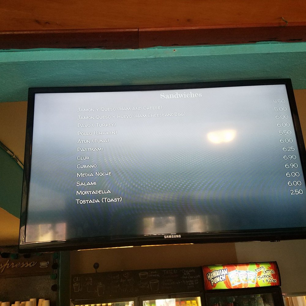 Pandeli - Menu 2 August 2017: Sandwiches - Bakeries Near Me - Culebra, Puerto Rico