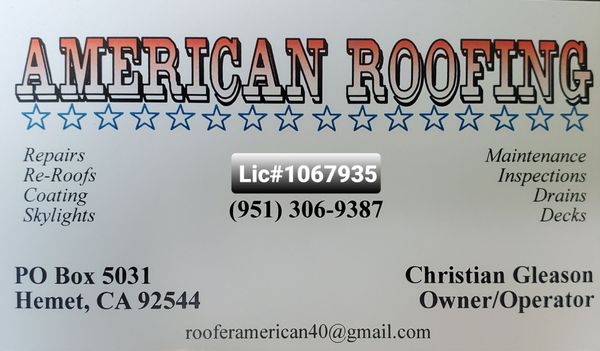 American Roofing Logo