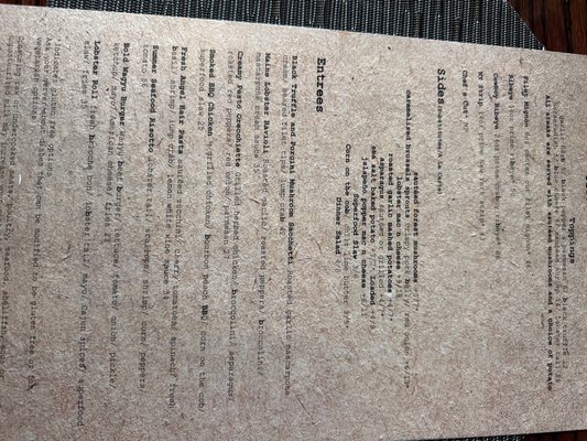 Menu photo 4 Bold American Fare Algonquin, IL