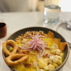 Leche De Tigre - Shrimp ceviche
