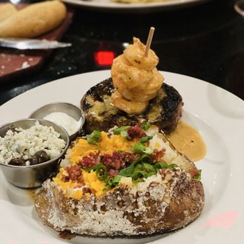 Firebirds Wood Fired Grill - Filet & Shrimp* - Steakhouses Near Me - Montgomery, Alabama