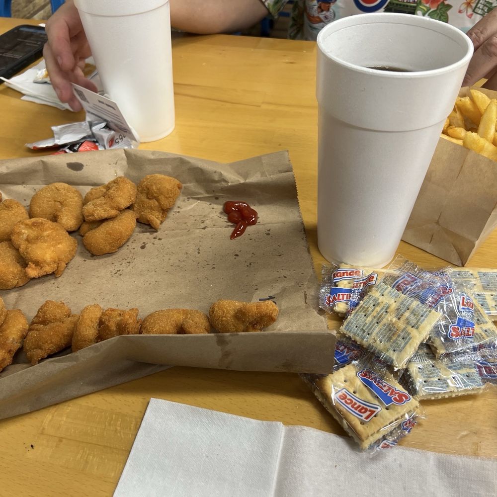 Lawrence's Fish & Shrimp - Full Pound of shrimp plus drink and fries. - Seafood Near Me - Chicago, Illinois