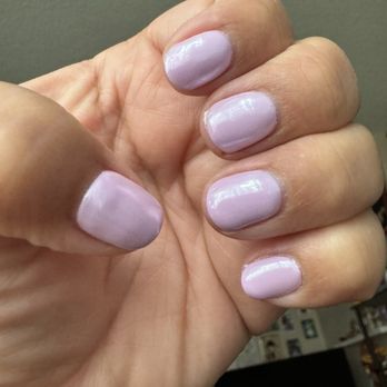 Gloss Nail Bar - Chrome lavender gel nails done by Julie - Nail Salons Near Me - Anaheim, California Gloss Nail Bar - Chrome lavender gel nails done by Julie - Nail Salons Near Me - Anaheim, California