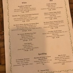 The wines for tonight. They change regularly. Had to stop in and check it out before heading to dinner. The wines for tonight. They change regularly. Had to stop in and check it out before heading to dinner.