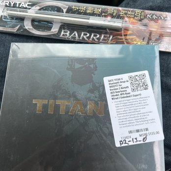 Evike Outpost - Gate titan v2 & Hpa InnerBarrel - Airsoft Near Me - Antioch, California