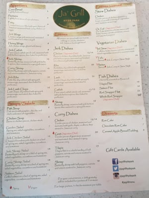 Menu photo 6 Ja' Grill Hyde Park Chicago, IL Menu photo 6 Ja' Grill Hyde Park Chicago, IL