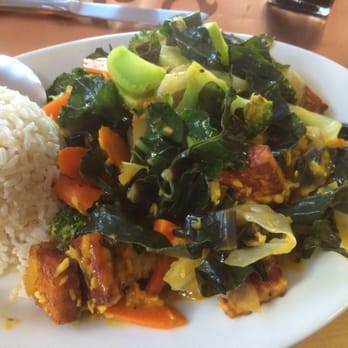 Bela Vegetarian Restaurant - Tempeh with mixed vegetables and mango coconut sauce - Vegetarian Near Me - Northampton, Massachusetts Bela Vegetarian Restaurant - Tempeh with mixed vegetables and mango coconut sauce - Vegetarian Near Me - Northampton, Massachusetts