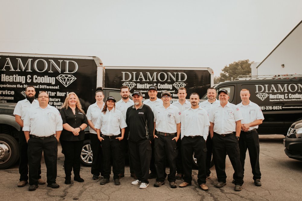 Slide of Diamond Heating And Cooling