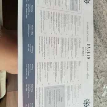 BALEENkitchen - Menu - Seafood Near Me - Redondo Beach, California