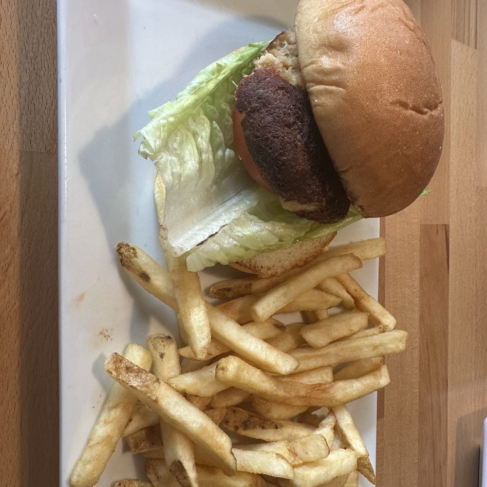 Longboards - Crabcake sandwich-would not order again - Bars Near Me - Williamsburg, Virginia