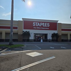 Staples - Very clean and easy to get too. Plenty of parking.