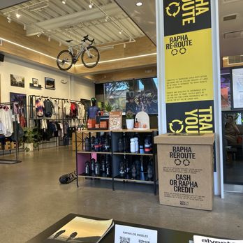 Rapha Los Angeles - Cafe/cycling clothing shop - Bikes Near Me - Santa Monica, California
