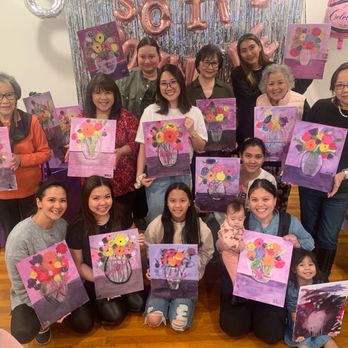 Paint the Town - Our Bachelorette party with our beautiful paintings! - Paint & Sip Near Me Paint the Town - Our Bachelorette party with our beautiful paintings! - Paint & Sip Near Me