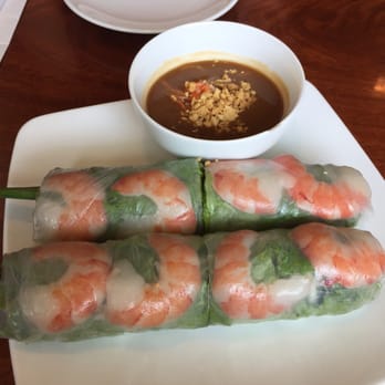 Pho Saigon - Shrimp summer rolls! - Vietnamese Near Me - Honolulu, Hawaii