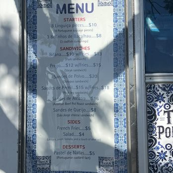 Tasca Portuguesa - Menu - Food Trucks Near Me - San Jose, California Tasca Portuguesa - Menu - Food Trucks Near Me - San Jose, California