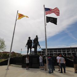 Project Motivate - One of the Saturday monthly events. This was an homage to Americans and Vietnamese who fought Communism in the Vietnam War. Never forget!
