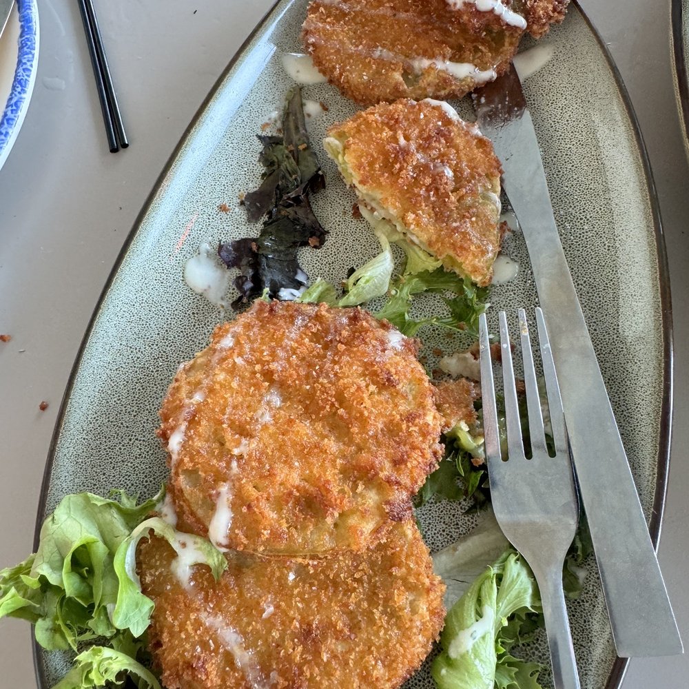 Shore - Fried green tomatoes - Seafood Near Me - Jekyll Island, Georgia Shore - Fried green tomatoes - Seafood Near Me - Jekyll Island, Georgia