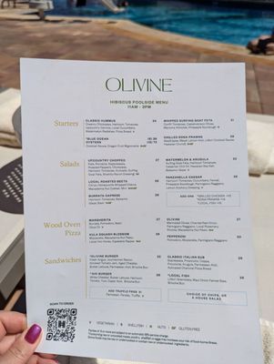 Menu photo 7 Olivine Wailea, HI