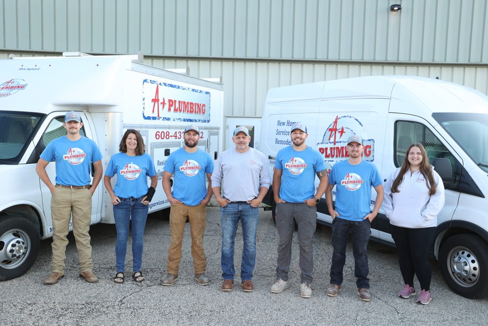 Slide of A+ Plumbing Services