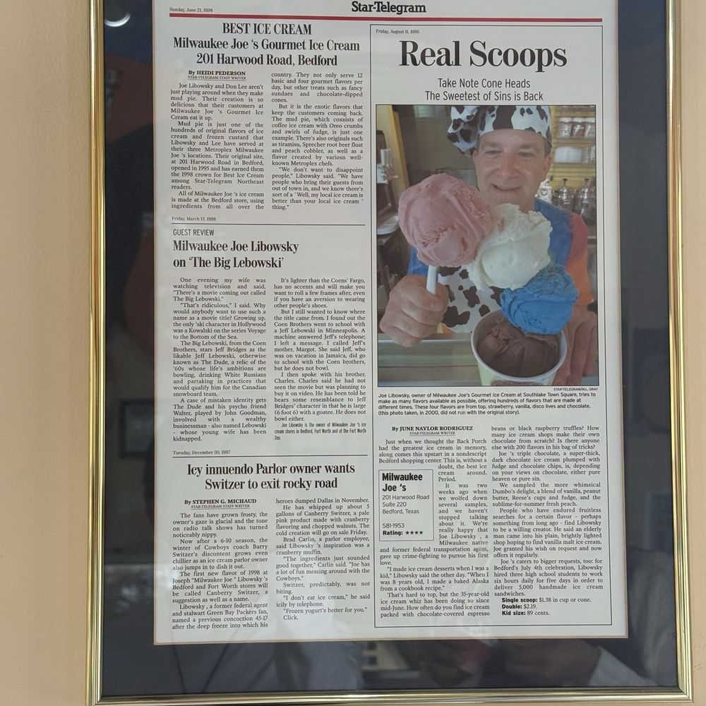 Milwaukee Joe's - Real Scoops, Real News - Ice Cream & Frozen Yogurt Near Me - Southlake, Texas Milwaukee Joe's - Real Scoops, Real News - Ice Cream & Frozen Yogurt Near Me - Southlake, Texas