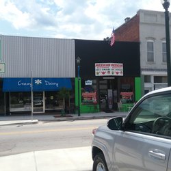 Don Chuy's Mexican Restaurant - The store front in historic downtown Prosperity.