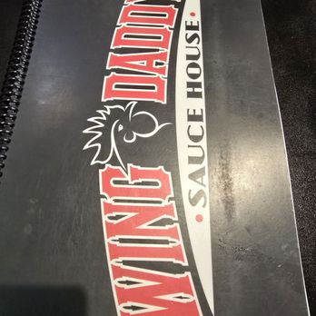 Wing Daddy's Sauce House - Menu cover - Sports Bars Near Me - Corinth, Texas