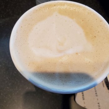 Starbucks - Flat white? Ended up being a latte. - Coffee & Tea Near Me - Brooklyn, New York