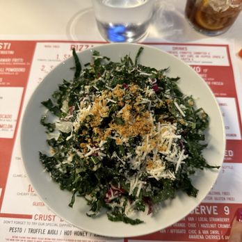 Sag Pizza - Kale salad - Pizza Near Me - Sag Harbor, New York