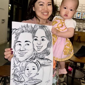 Toons By Darci Herbold - I love drawing Caricatures of families doing some kind of activity! - Caricatures Near Me Toons By Darci Herbold - I love drawing Caricatures of families doing some kind of activity! - Caricatures Near Me