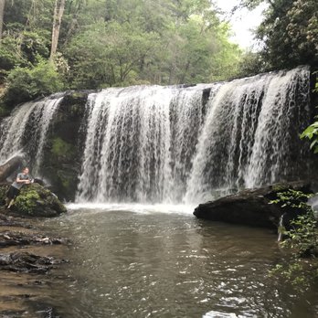 Brasstown Falls - Veil section of BRASSTOWN FALLS - Hiking Near Me - Long Creek, South Carolina